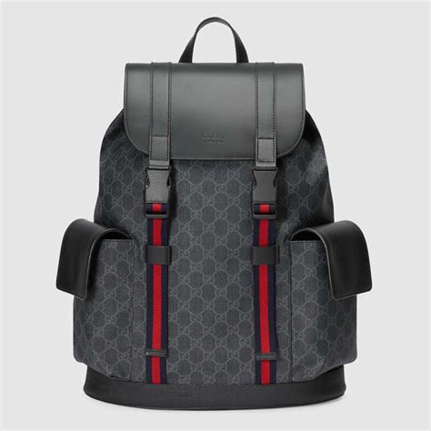 black gucci school bag